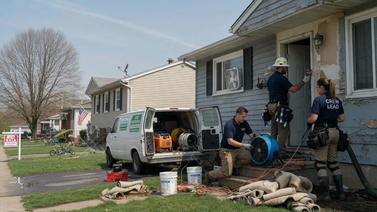 Flood Cleanup in Washington Boro, PA near me
