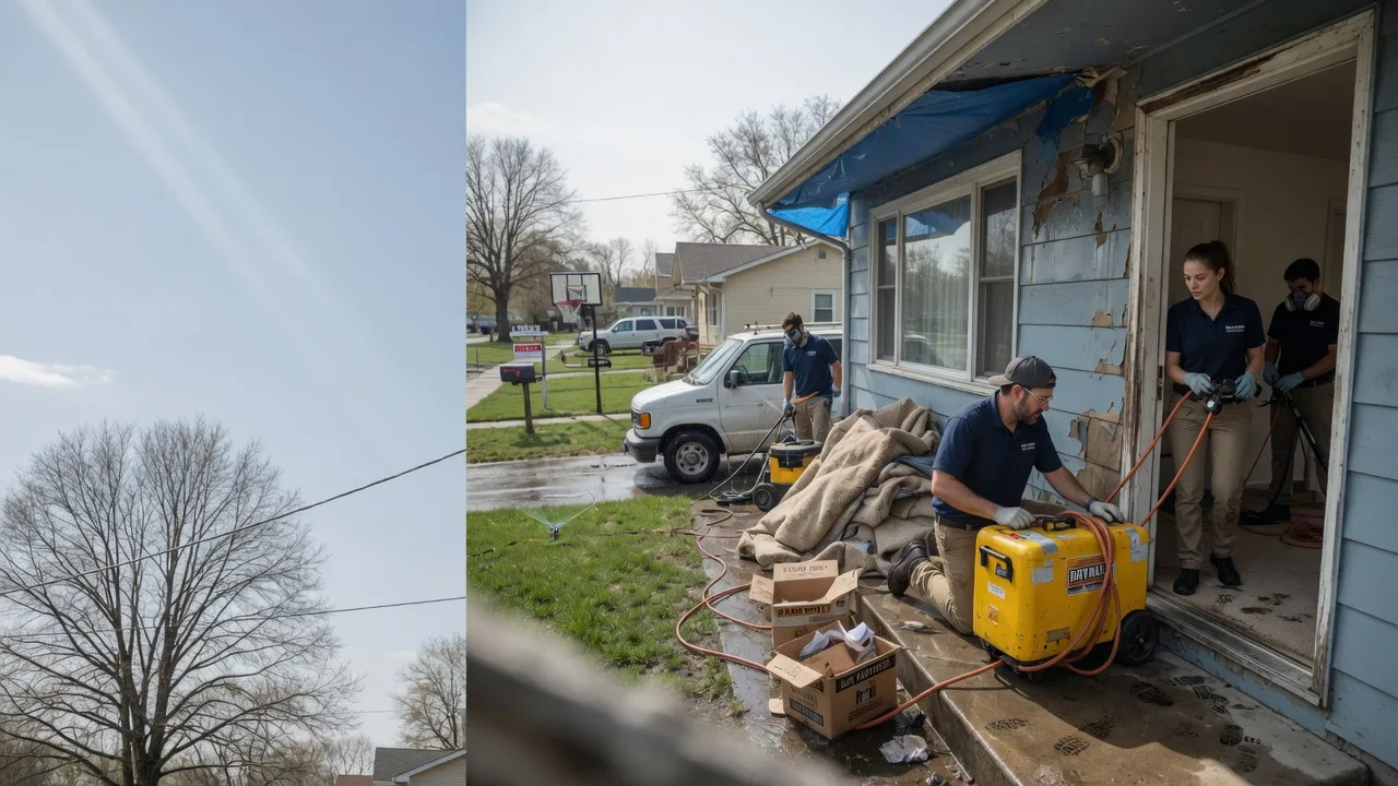 Basement Flood Cleanup in Washington Boro, PA near me